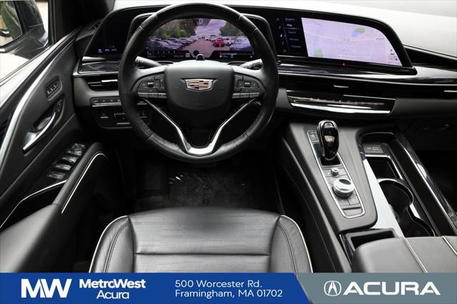 used 2023 Cadillac Escalade ESV car, priced at $73,678