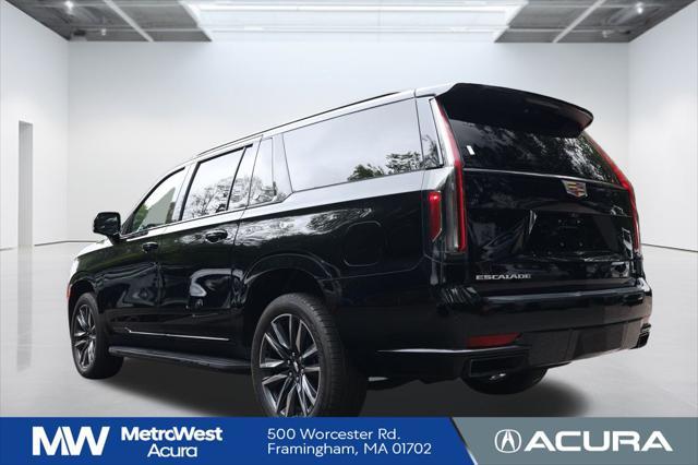 used 2023 Cadillac Escalade ESV car, priced at $73,678