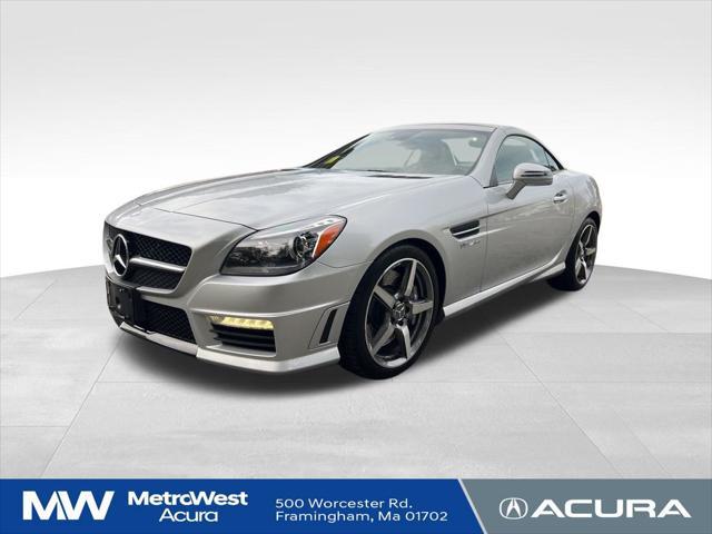 used 2015 Mercedes-Benz SLK-Class car, priced at $32,787