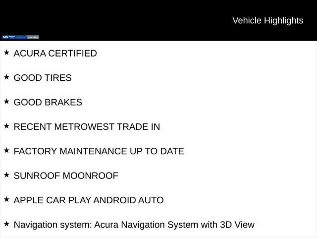 used 2025 Acura RDX car, priced at $45,888