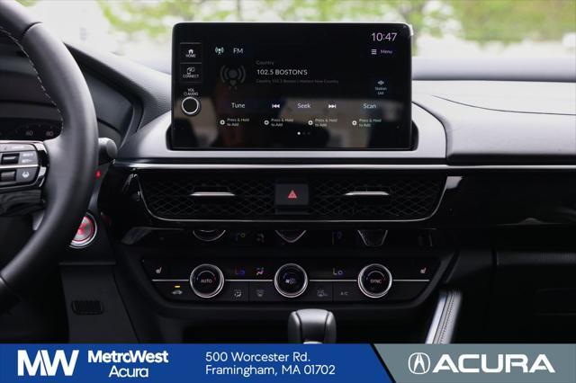 new 2025 Acura ADX car, priced at $38,950