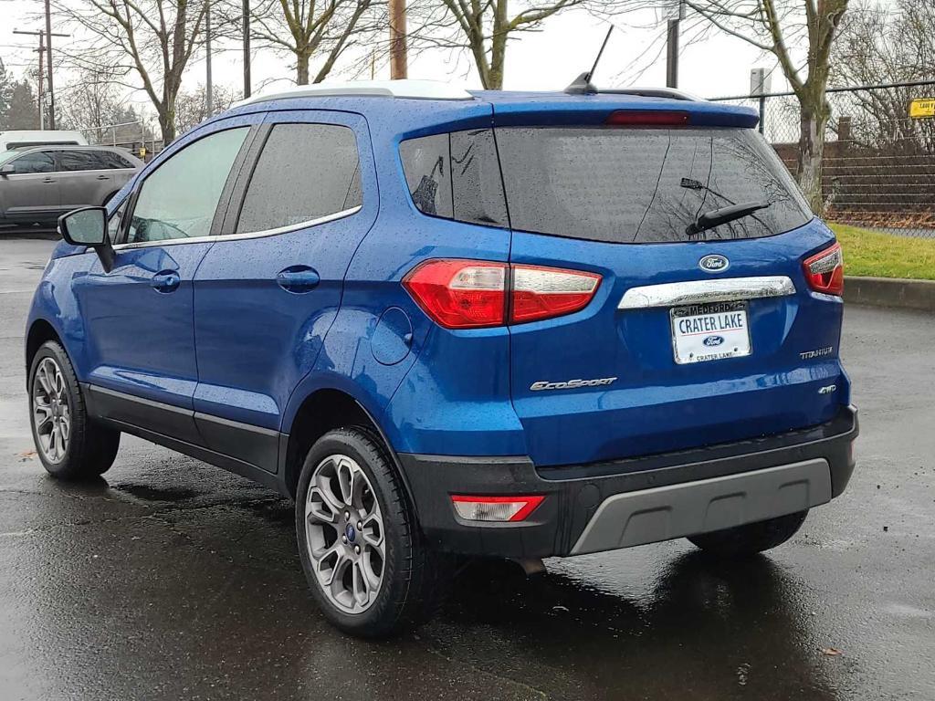 used 2021 Ford EcoSport car, priced at $18,998