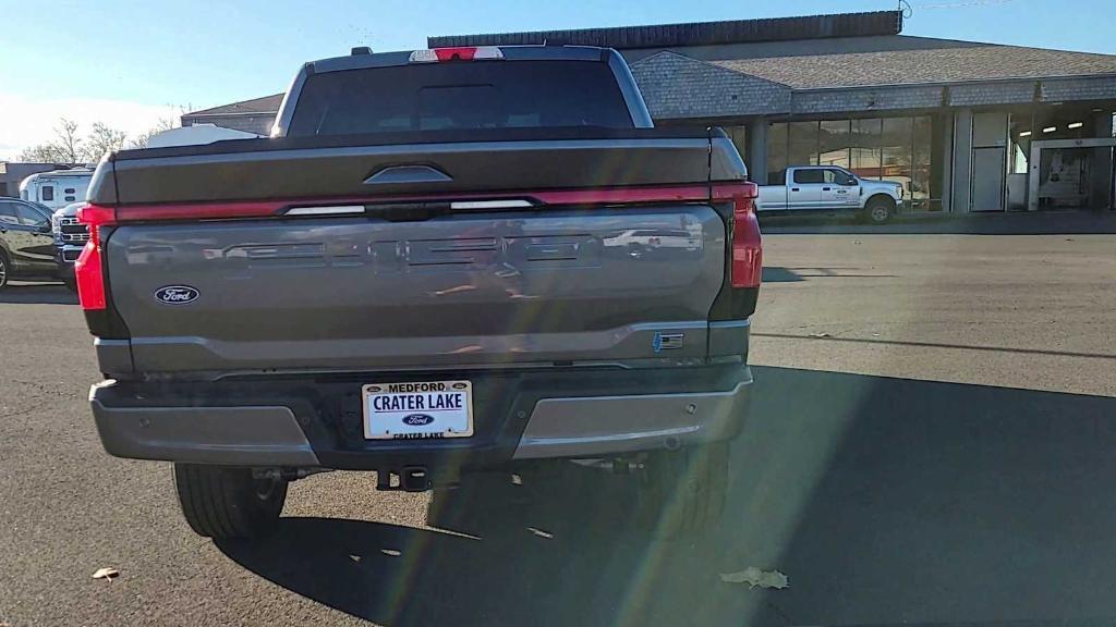 new 2024 Ford F-150 Lightning car, priced at $75,590