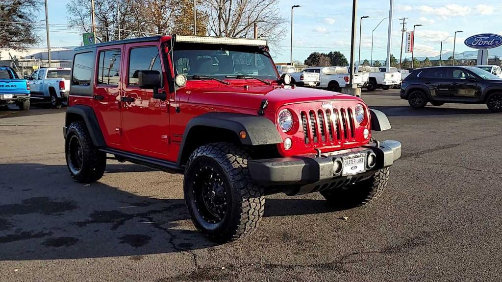 used 2015 Jeep Wrangler Unlimited car, priced at $20,998