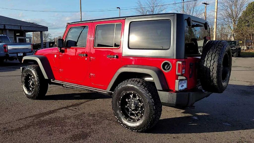 used 2015 Jeep Wrangler Unlimited car, priced at $20,998