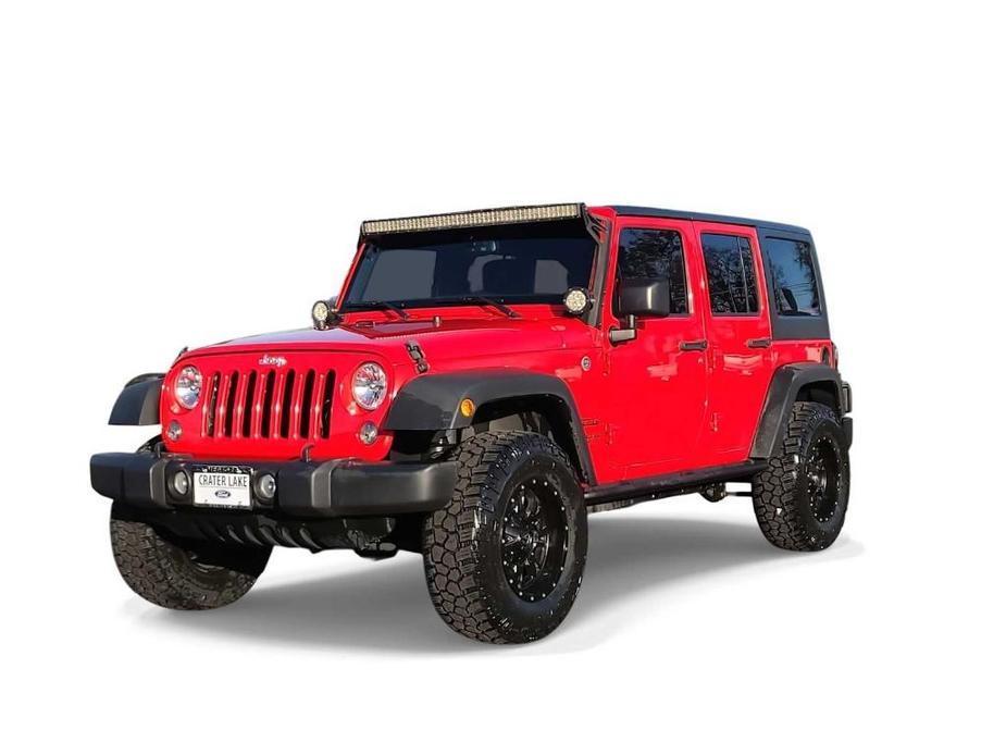 used 2015 Jeep Wrangler Unlimited car, priced at $20,998