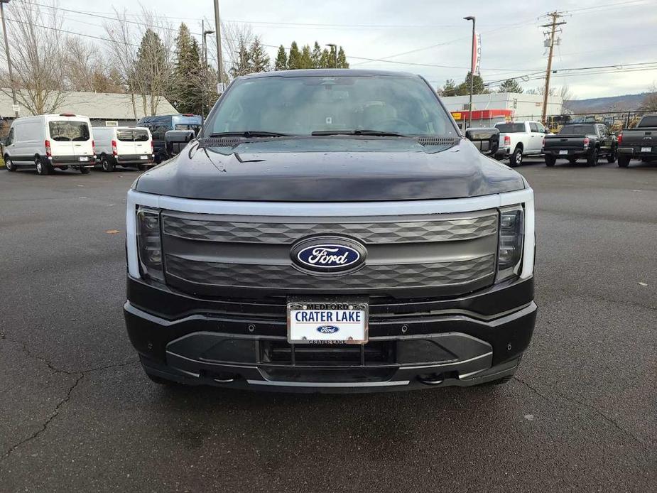 new 2024 Ford F-150 Lightning car, priced at $75,590