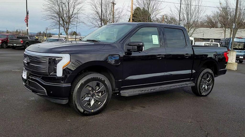 new 2024 Ford F-150 Lightning car, priced at $75,590