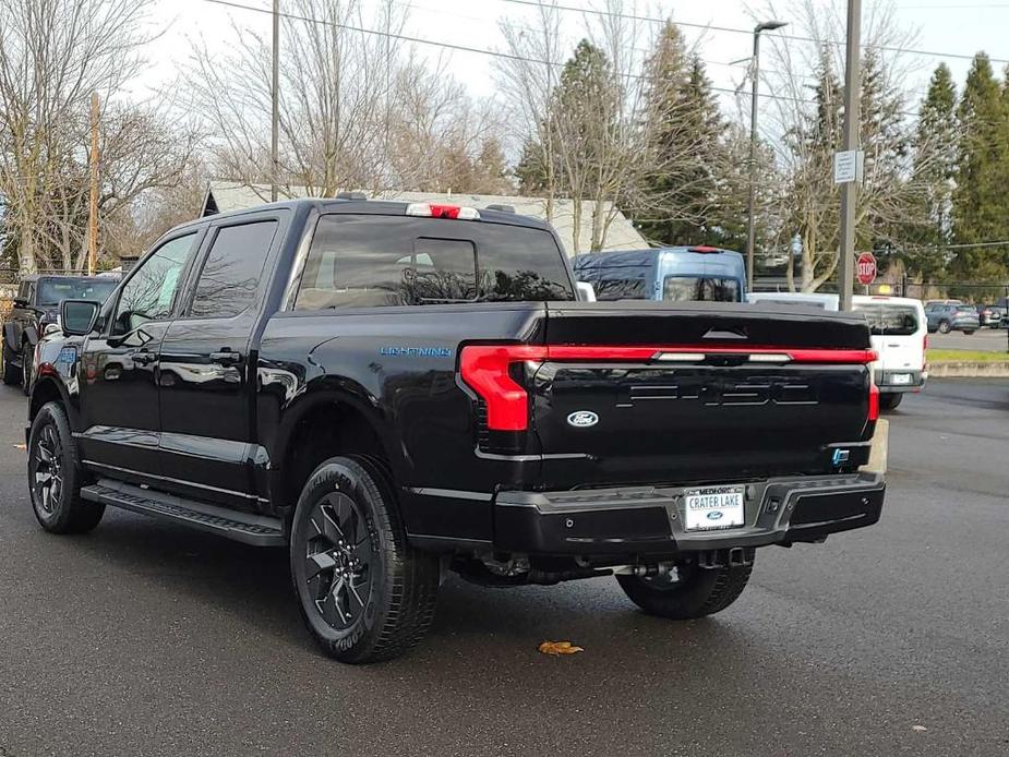 new 2024 Ford F-150 Lightning car, priced at $75,590