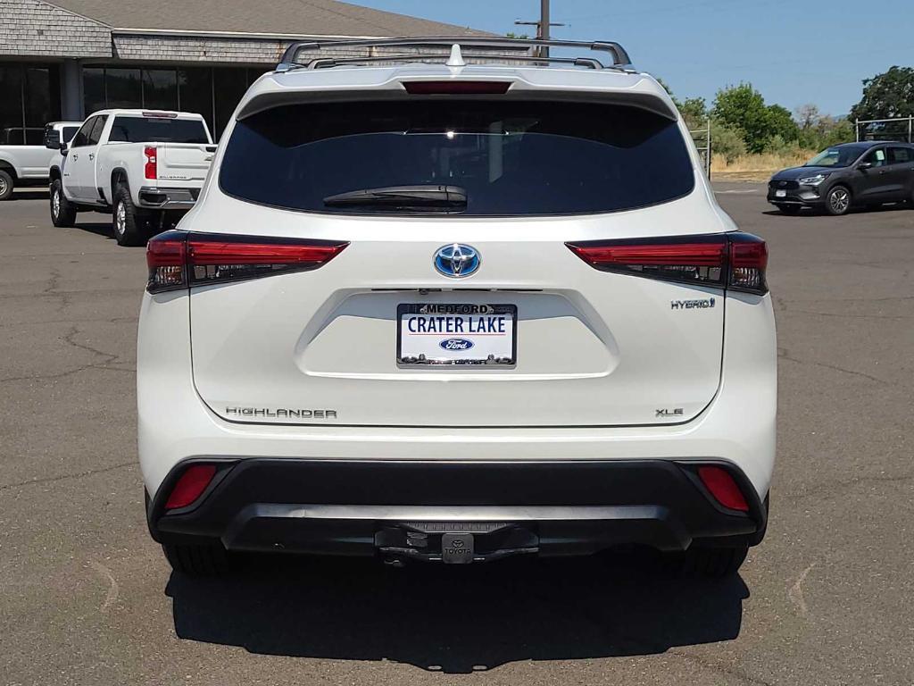 used 2023 Toyota Highlander Hybrid car, priced at $45,600