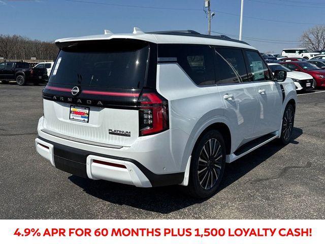 new 2025 Nissan Armada car, priced at $87,910
