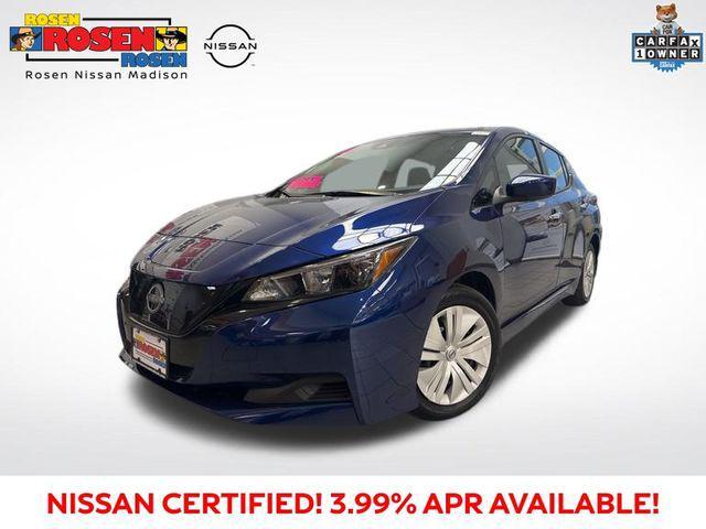 used 2023 Nissan Leaf car, priced at $15,495