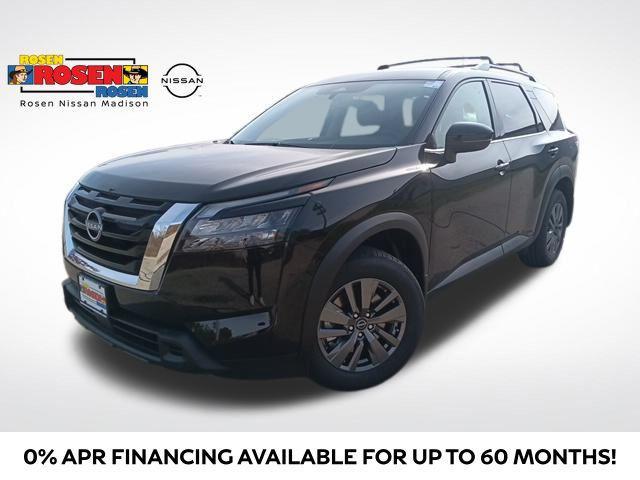 new 2025 Nissan Pathfinder car, priced at $35,053