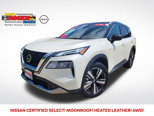 used 2021 Nissan Rogue car, priced at $24,850