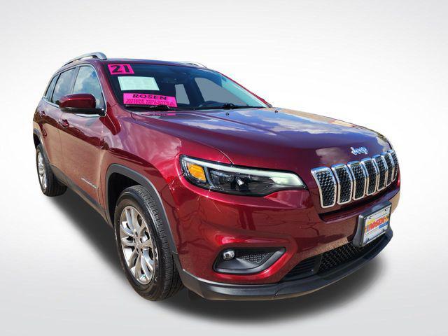 used 2021 Jeep Cherokee car, priced at $20,690