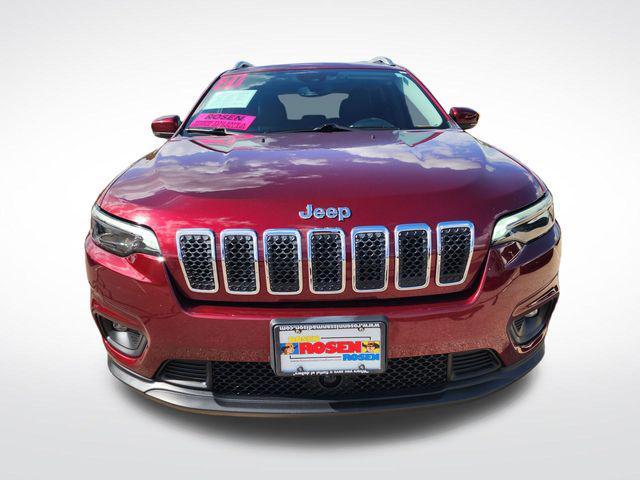 used 2021 Jeep Cherokee car, priced at $20,690