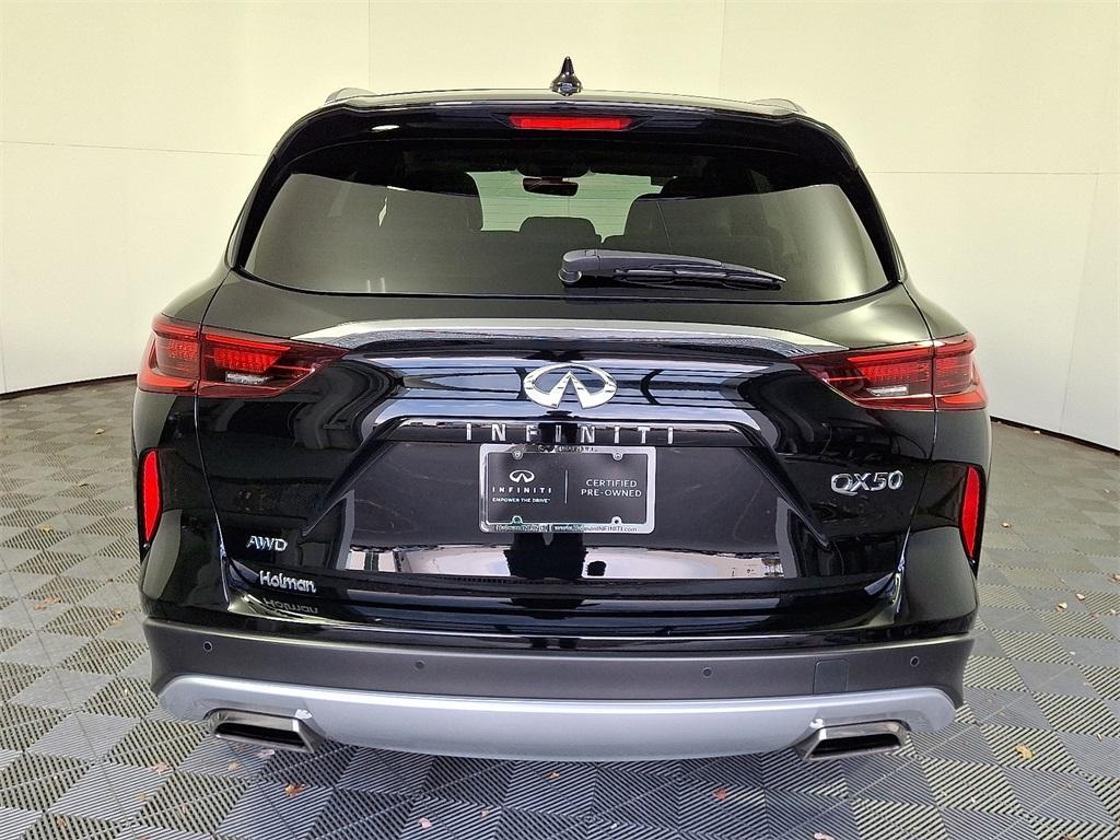 used 2025 INFINITI QX50 car, priced at $39,377