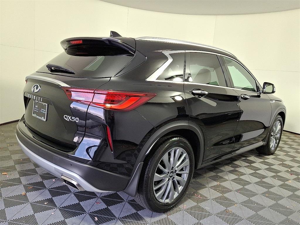 used 2025 INFINITI QX50 car, priced at $39,377