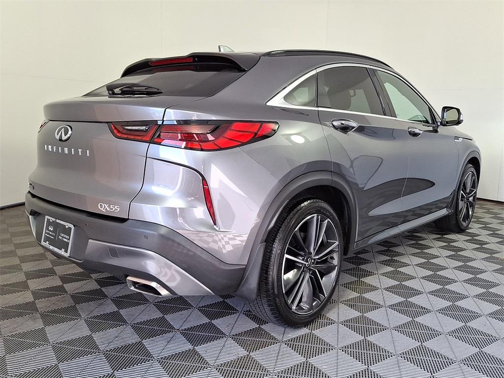 used 2022 INFINITI QX55 car, priced at $33,600