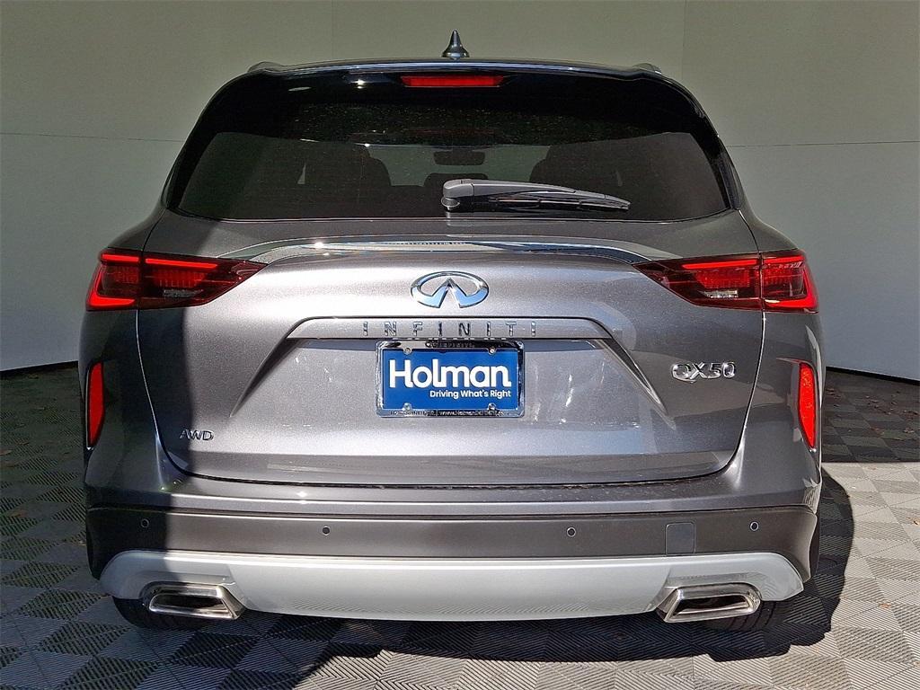 new 2025 INFINITI QX50 car, priced at $48,370