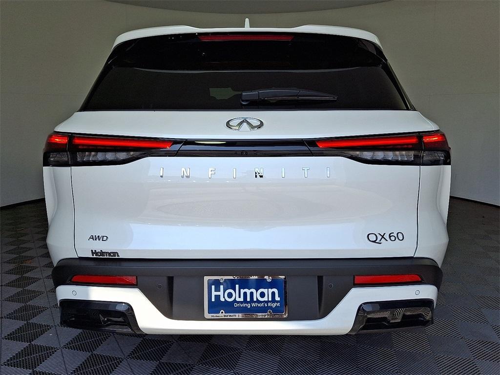 new 2025 INFINITI QX60 car, priced at $61,080