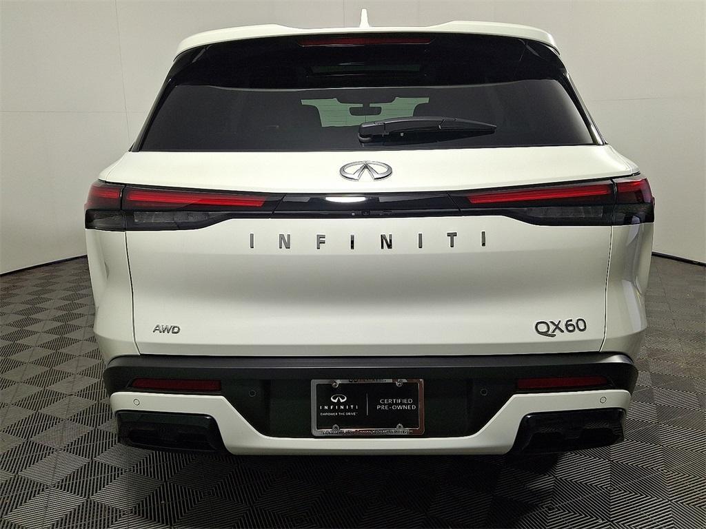 used 2025 INFINITI QX60 car, priced at $49,700