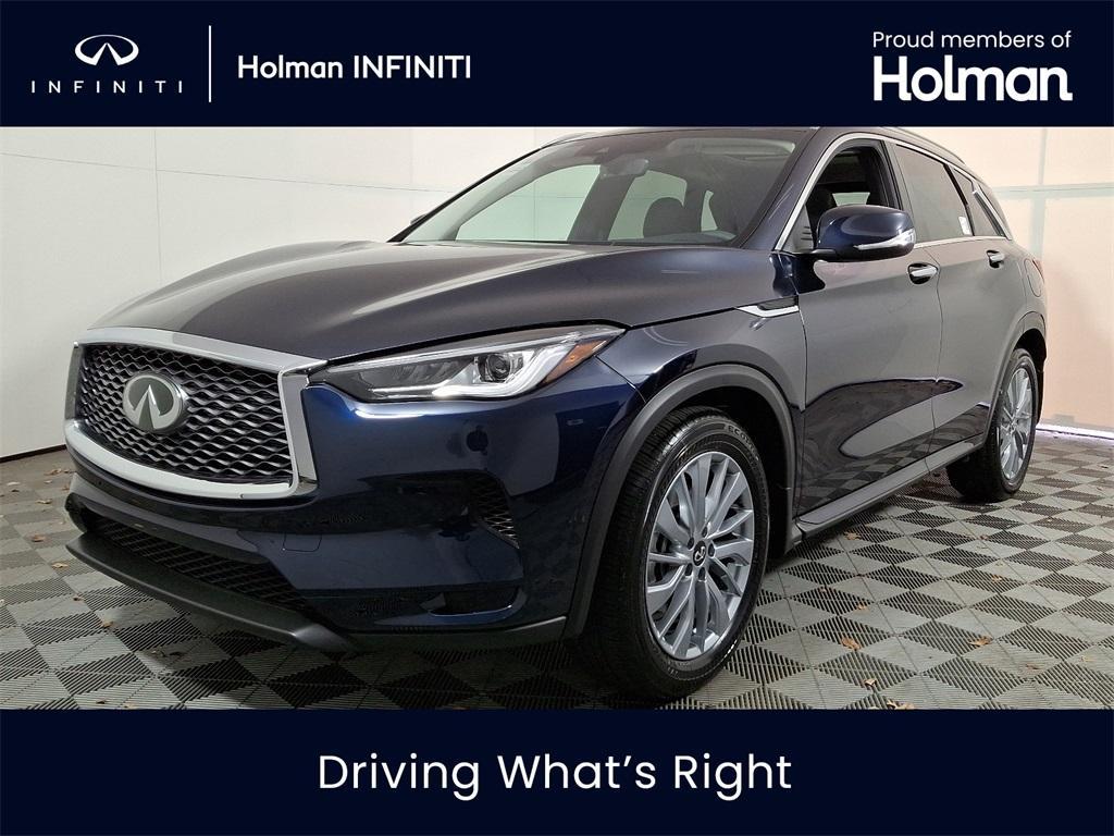 new 2025 INFINITI QX50 car, priced at $48,370