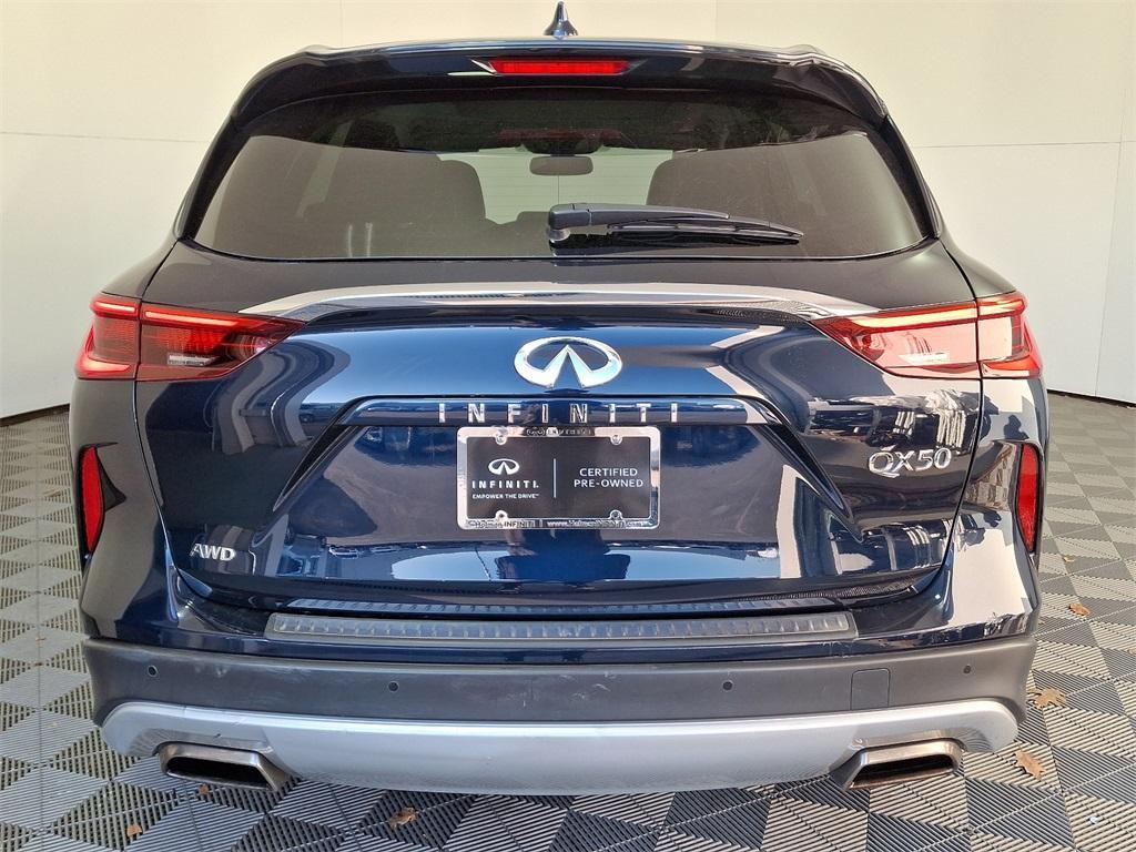 used 2021 INFINITI QX50 car, priced at $29,999