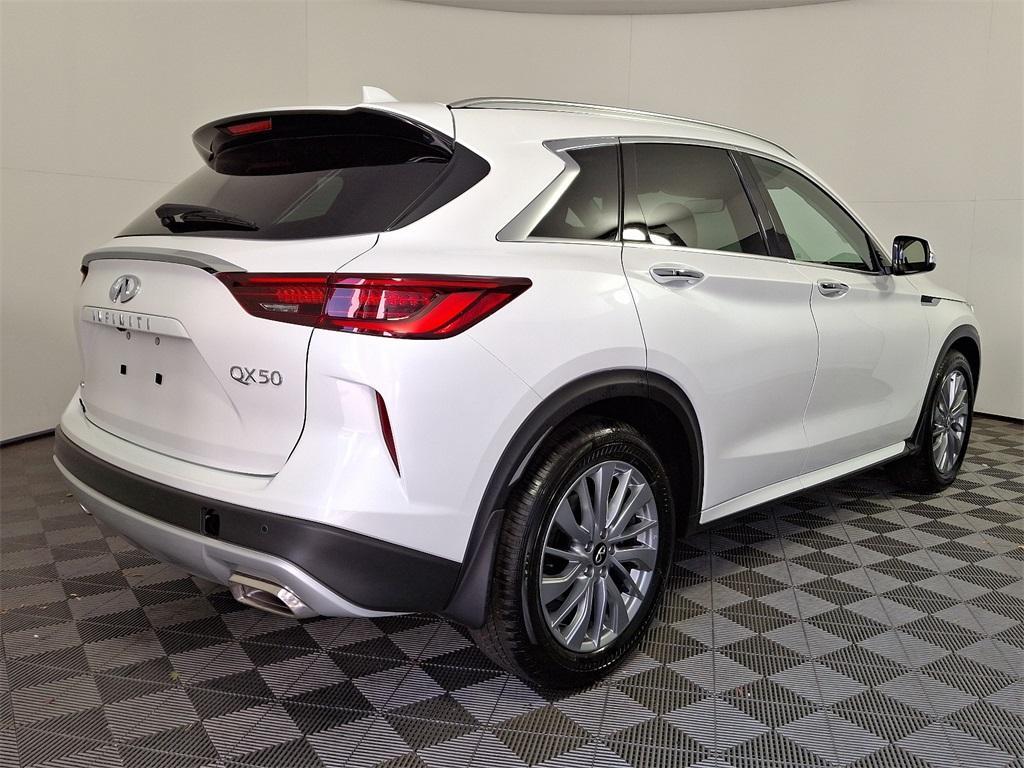 new 2025 INFINITI QX50 car, priced at $49,270