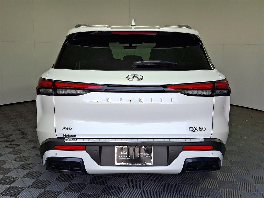 used 2025 INFINITI QX60 car, priced at $44,300