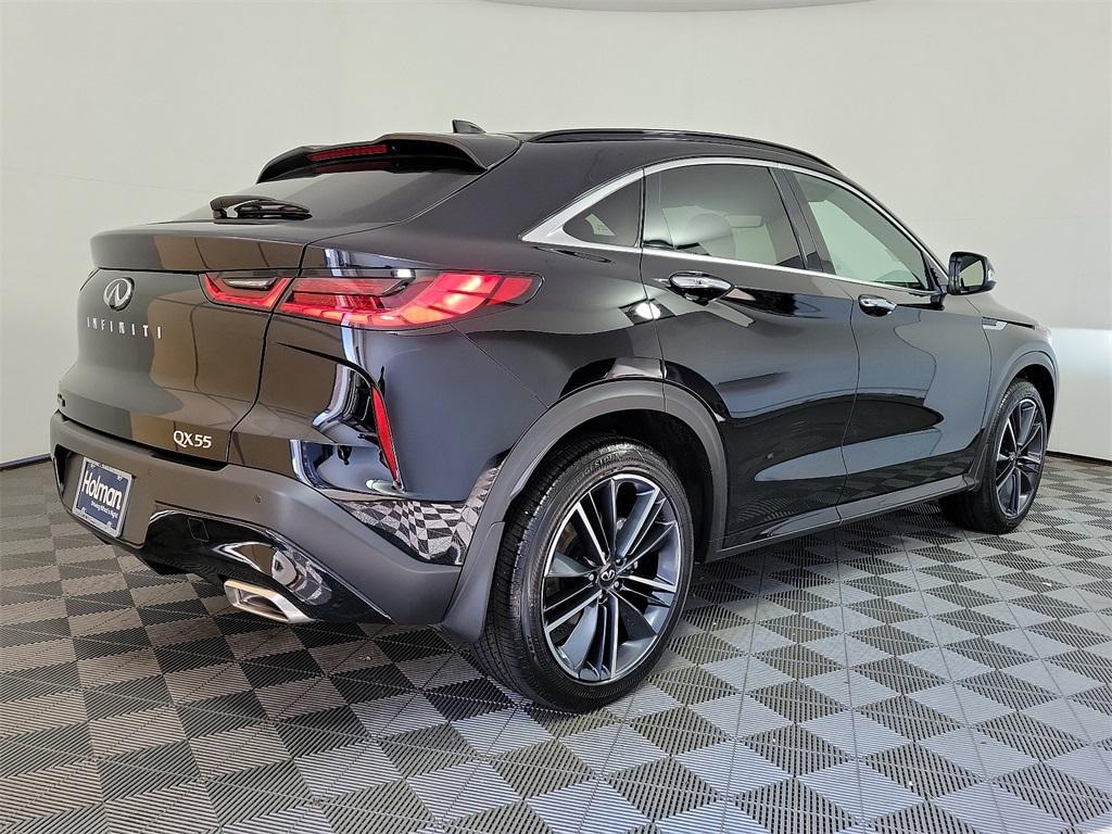 used 2025 INFINITI QX55 car, priced at $44,716