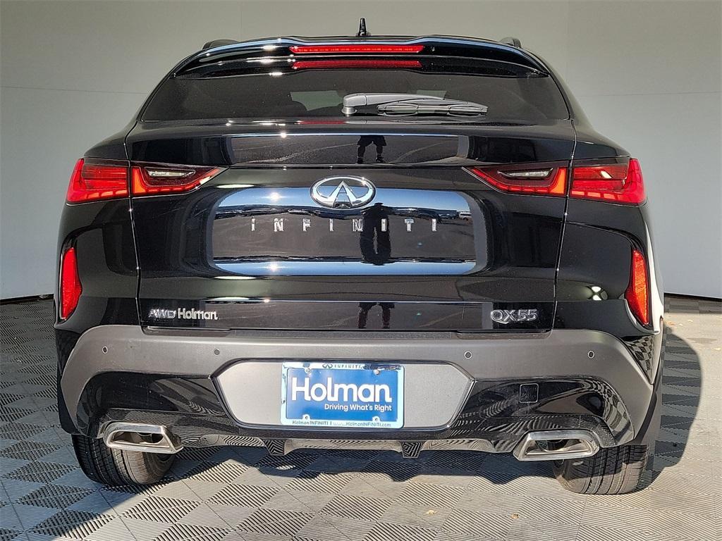 used 2025 INFINITI QX55 car, priced at $44,716
