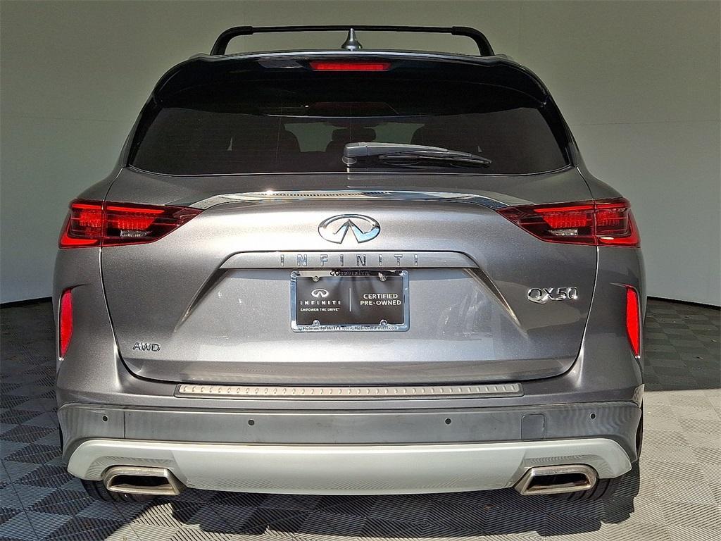 used 2022 INFINITI QX50 car, priced at $29,200