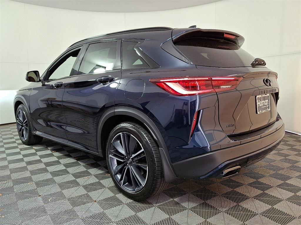 new 2025 INFINITI QX50 car, priced at $53,270