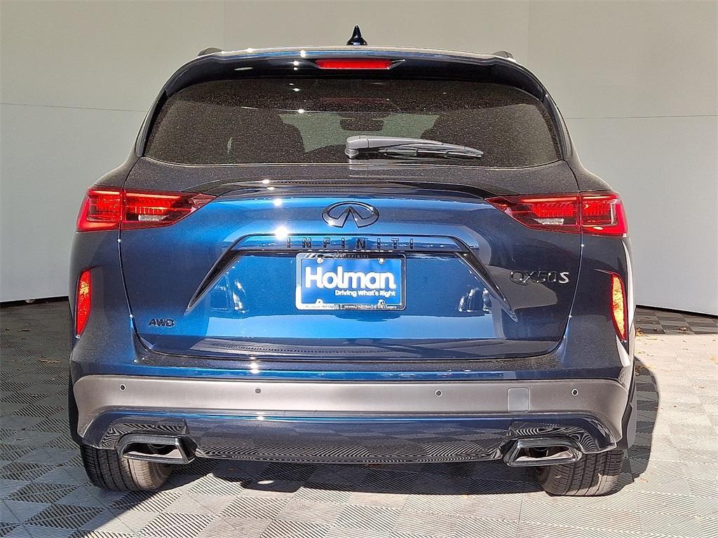 new 2025 INFINITI QX50 car, priced at $53,270