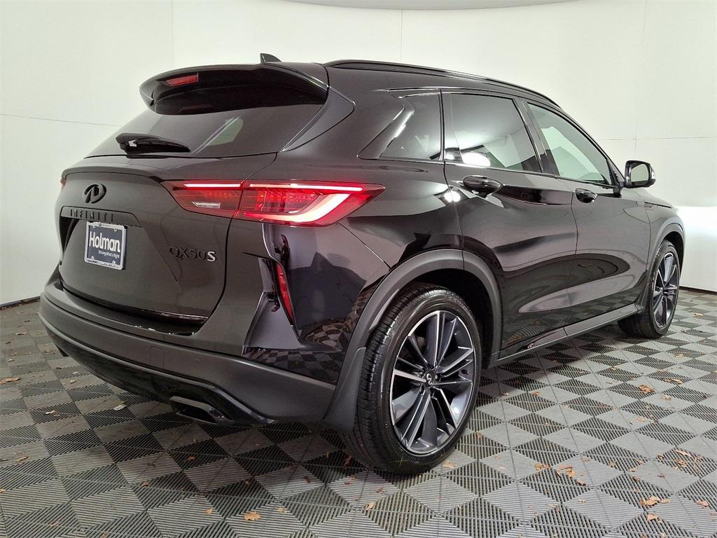 new 2025 INFINITI QX50 car, priced at $53,270