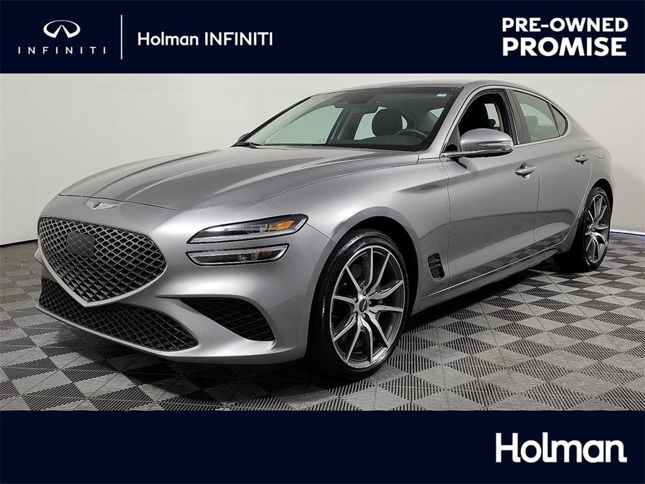 used 2022 Genesis G70 car, priced at $33,200