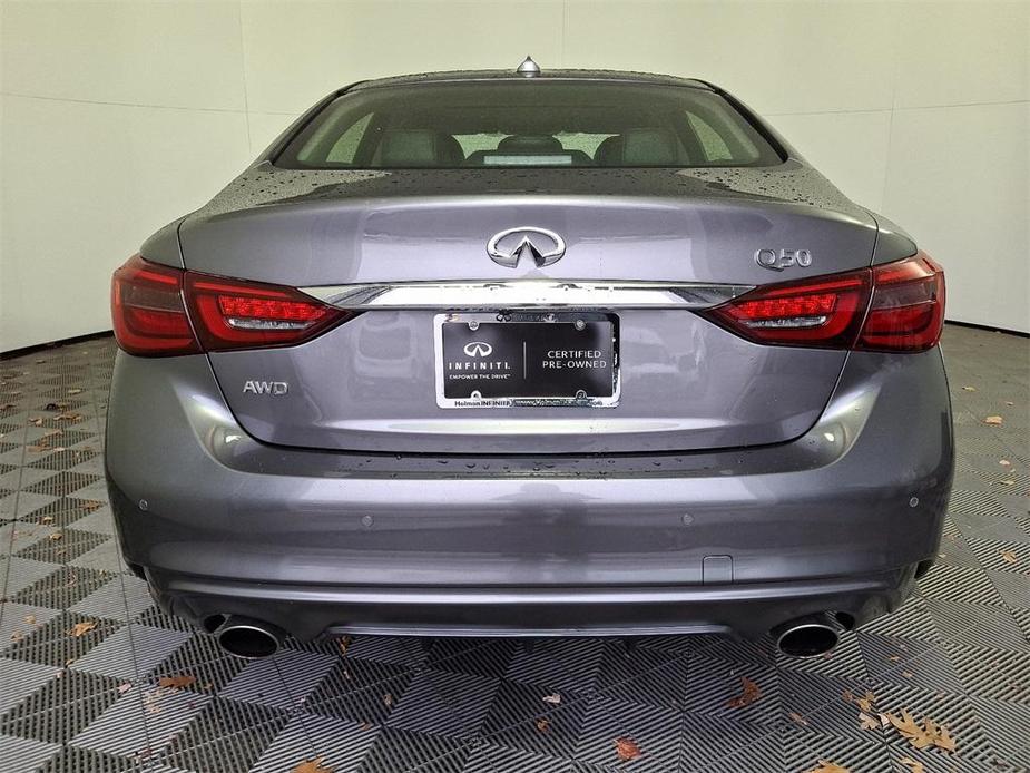 used 2022 INFINITI Q50 car, priced at $30,999