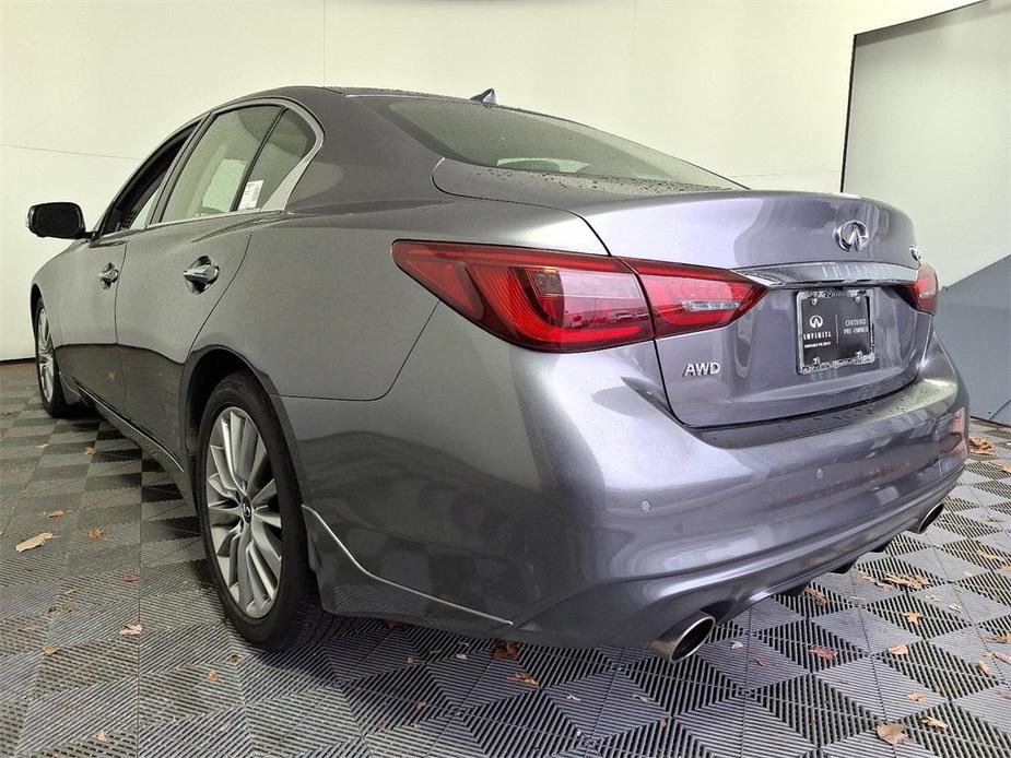 used 2022 INFINITI Q50 car, priced at $30,999