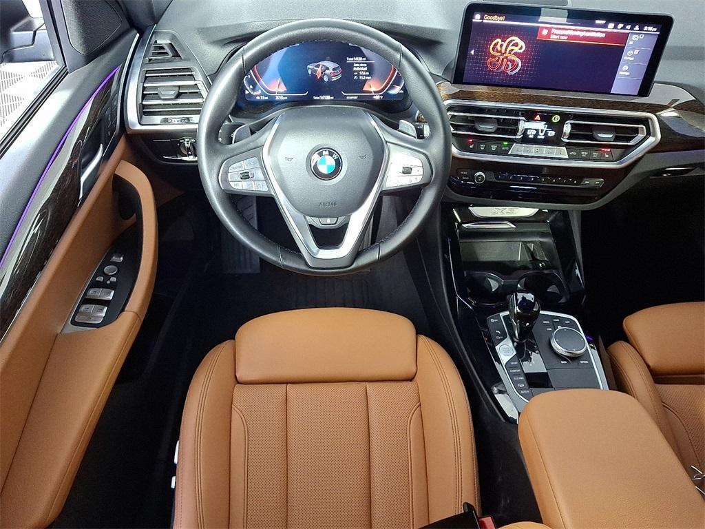used 2022 BMW X3 car, priced at $37,800