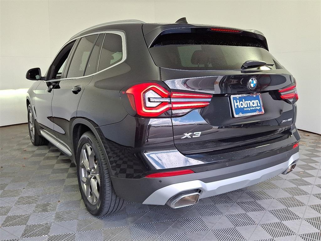 used 2022 BMW X3 car, priced at $37,800
