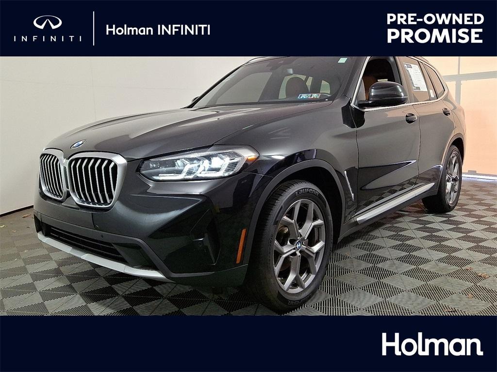 used 2022 BMW X3 car, priced at $36,300