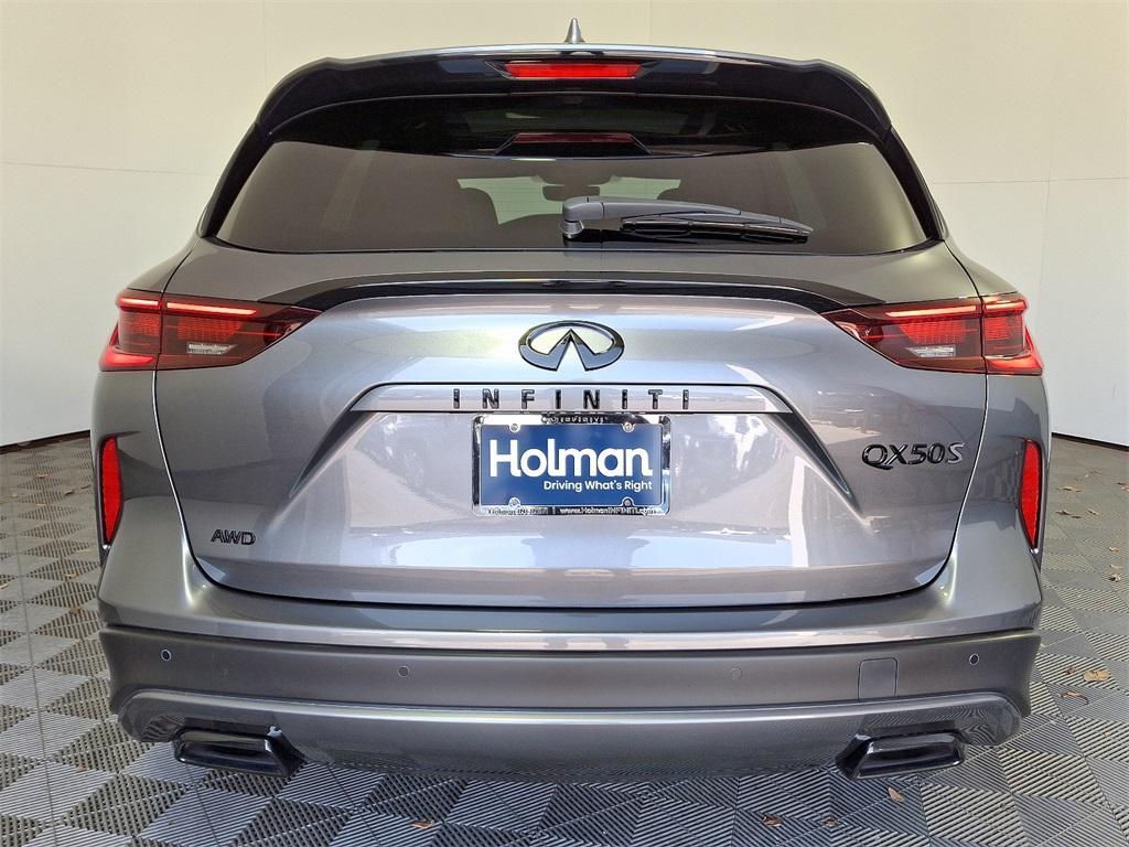 new 2025 INFINITI QX50 car, priced at $53,270