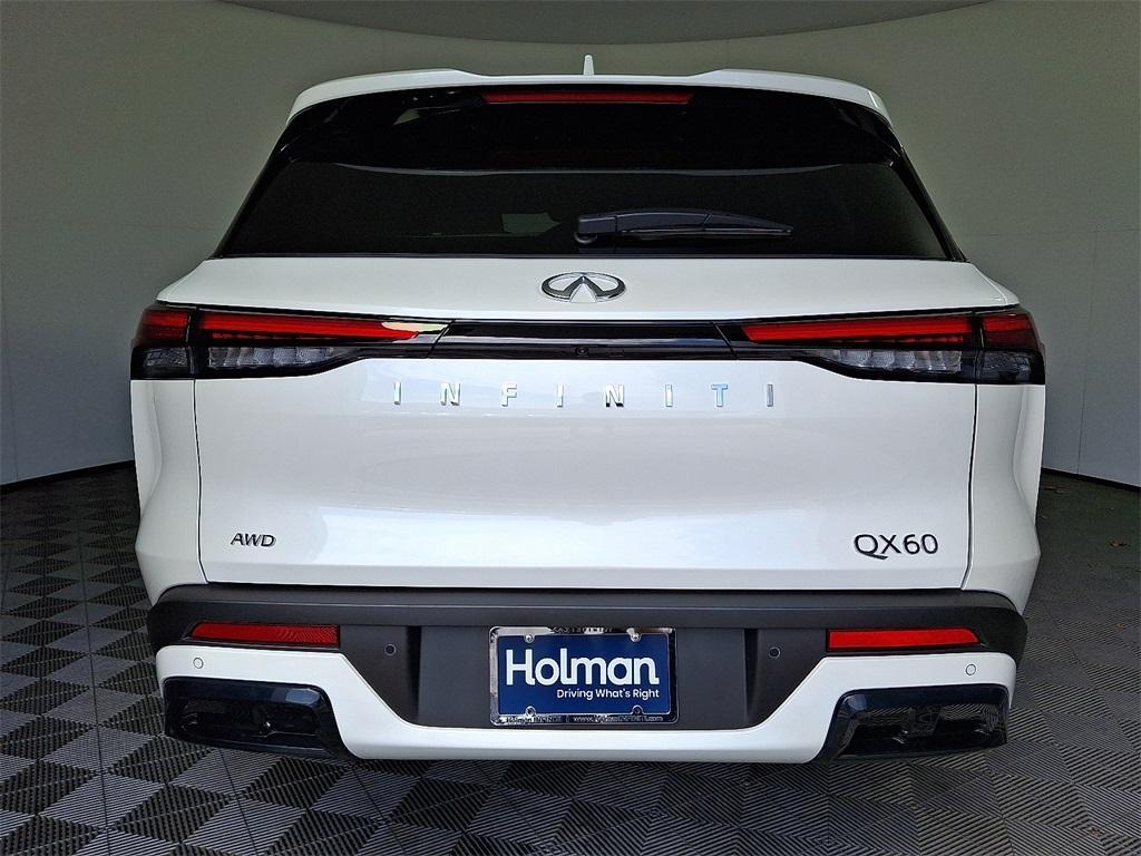 new 2025 INFINITI QX60 car, priced at $61,080