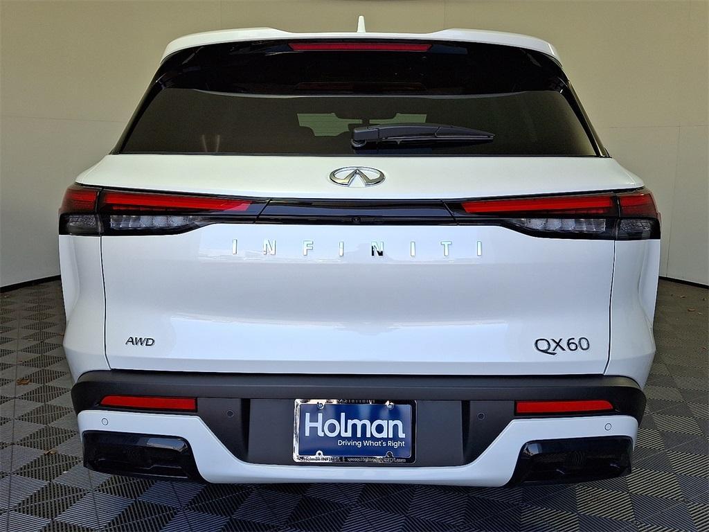 new 2025 INFINITI QX60 car, priced at $61,080
