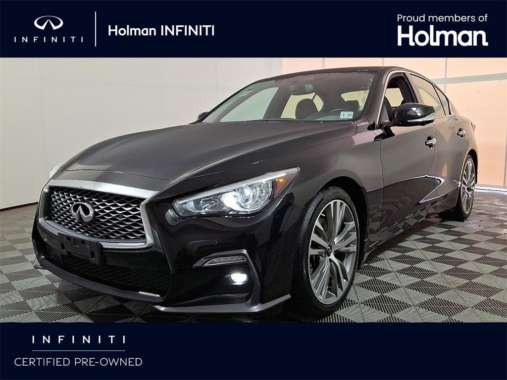 used 2022 INFINITI Q50 car, priced at $31,198