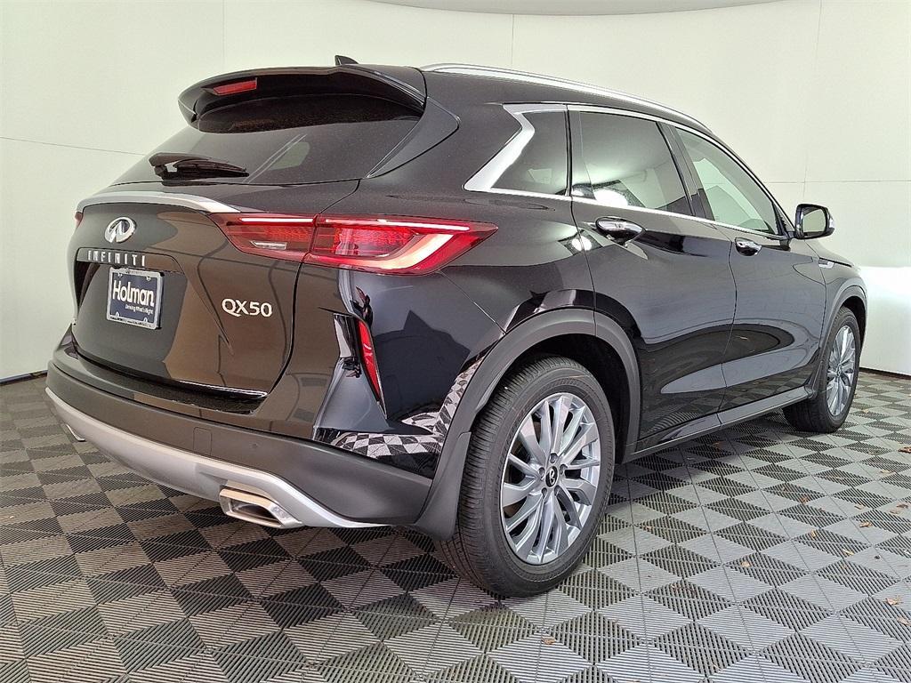 new 2025 INFINITI QX50 car, priced at $48,370