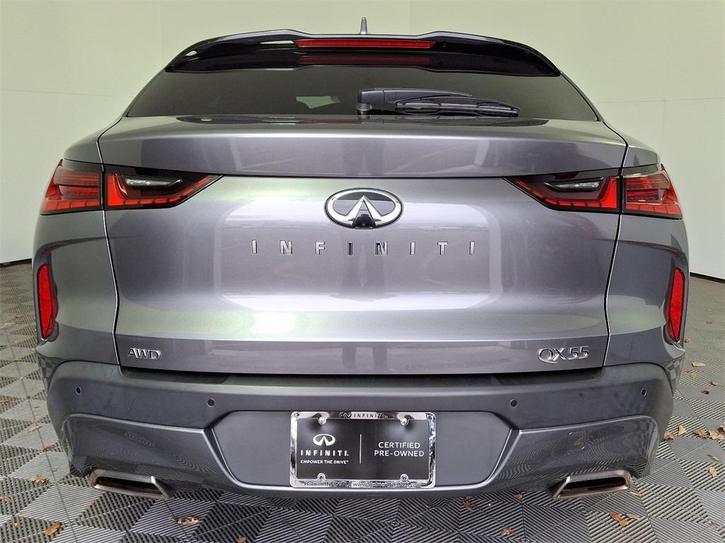 used 2022 INFINITI QX55 car, priced at $31,949