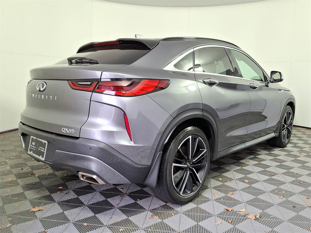 used 2022 INFINITI QX55 car, priced at $31,949