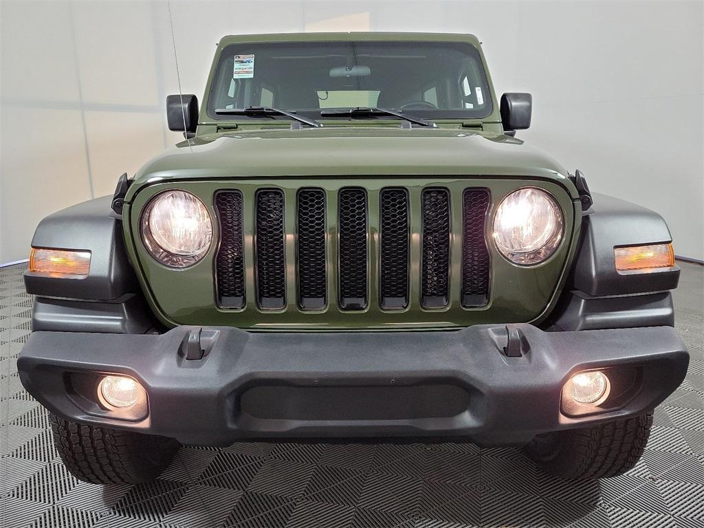 used 2021 Jeep Wrangler Unlimited car, priced at $26,400